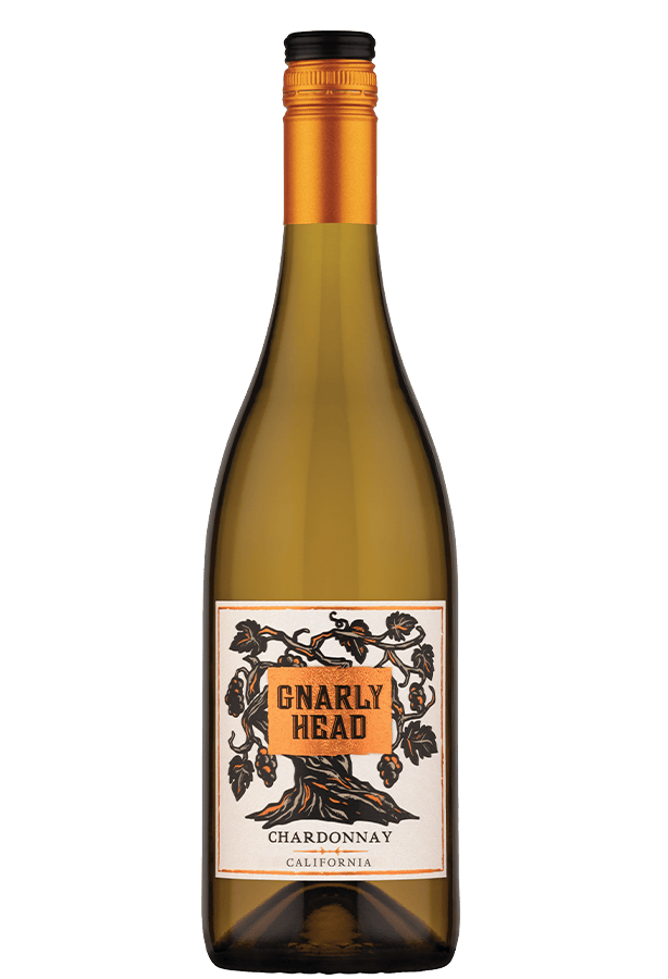 Bottle of Gnarly Head Chardonnay